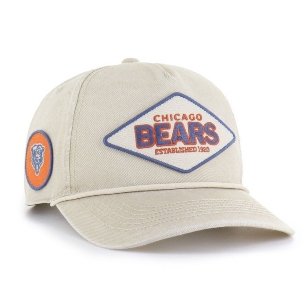 Chicago Bears NFL '47 Mojave Cairn Hitch Rope Snapback‎ Adjustable Hat NWOT